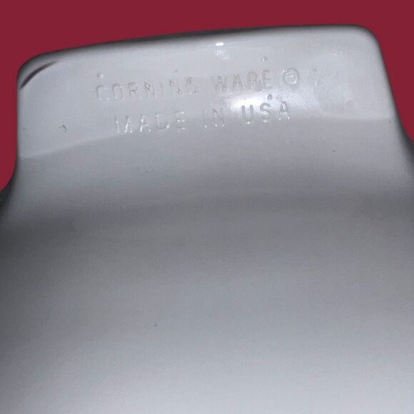 Vintage Corning Ware Rosemarie Pink Tulip Pattern Casserole Dish A-1 5-B 22 - Picture 4 of 4